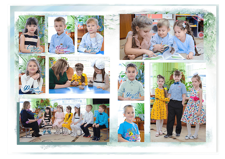 Выпускной альбом для выпускников детских садов . Альбом -  фотокнига "Весна". Фотоальбом  для первоклассников. Альбом для выпускников.
