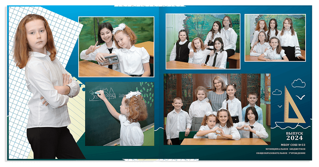 Выпускной альбом для выпускников детских садов . Альбом -  фотокнига "Мыльные пузыри". Фотоальбом  для первоклассников. Альбом для выпускников.