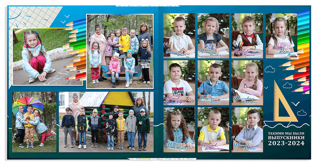 Выпускной альбом для выпускников детских садов . Альбом -  фотокнига "Мыльные пузыри". Фотоальбом  для первоклассников. Альбом для выпускников.