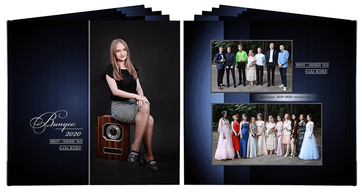Выпускной альбом для выпускников детских садов . Альбом -  фотокнига "Классический". Фотоальбом  для первоклассников. Альбом для выпускников.