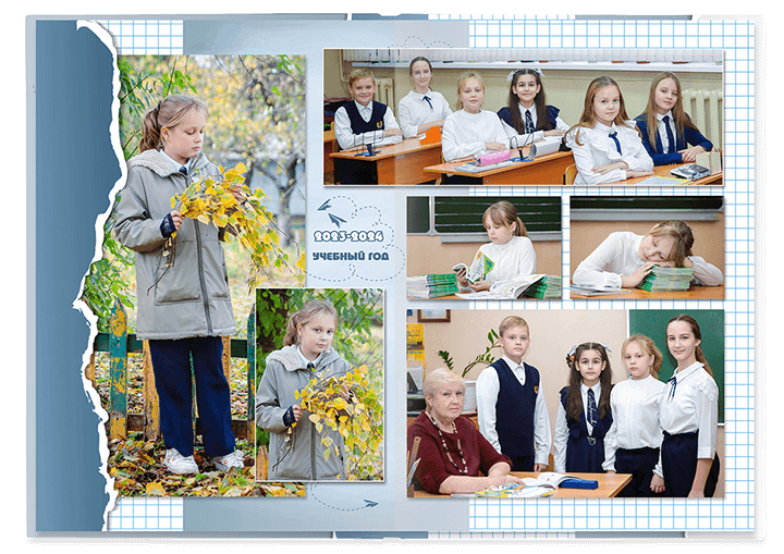 Выпускной альбом для выпускников детских садов . Альбом -  фотокнига "Школьник". Фотоальбом  для первоклассников. Альбом для выпускников.