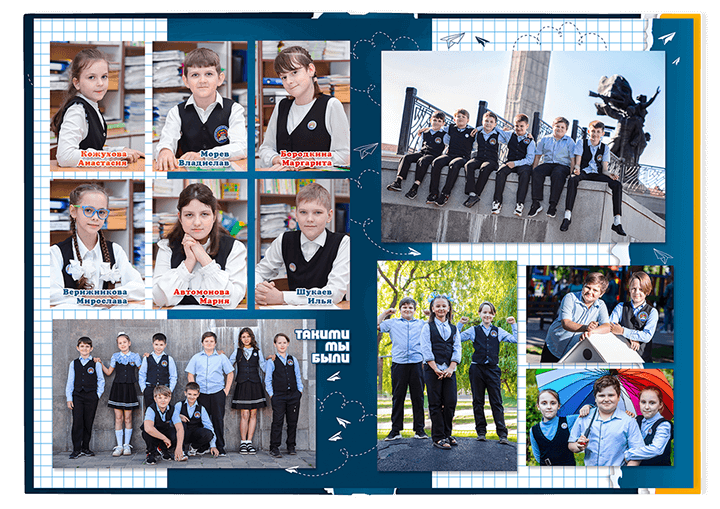 Выпускной альбом для выпускников детских садов . Альбом -  фотокнига "Школьник". Фотоальбом  для первоклассников. Альбом для выпускников.
